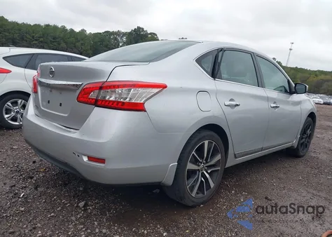 2015 Nissan Sentra S z USA, uszkodzony, nr VIN 3N1AB7APXFY374460